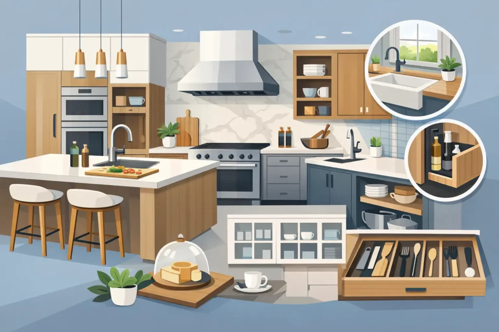 10 Best Bespoke Kitchen Features to Consider