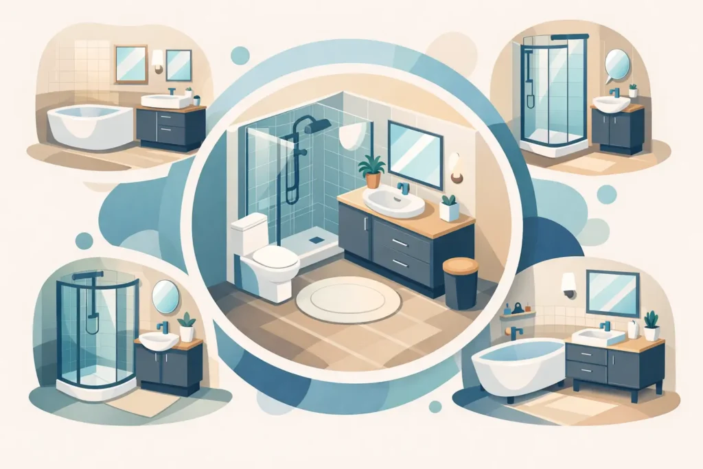 10 Best Small Bathroom Layout Ideas