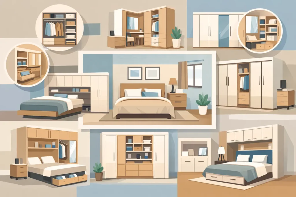 10 Small Bedroom Fitted Wardrobe Ideas