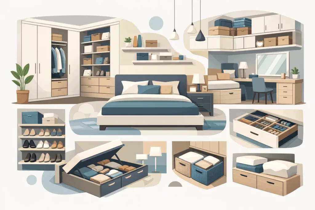 10 Top Fitted Bedroom Storage Ideas