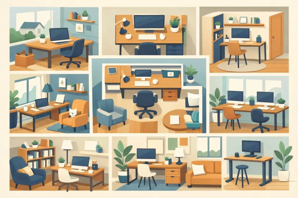 12 Best Home Office Layout Ideas for Real Homes