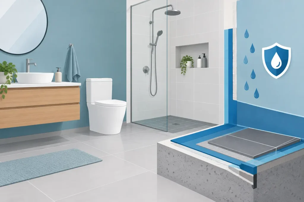 A Guide to Bathroom Waterproofing That Lasts