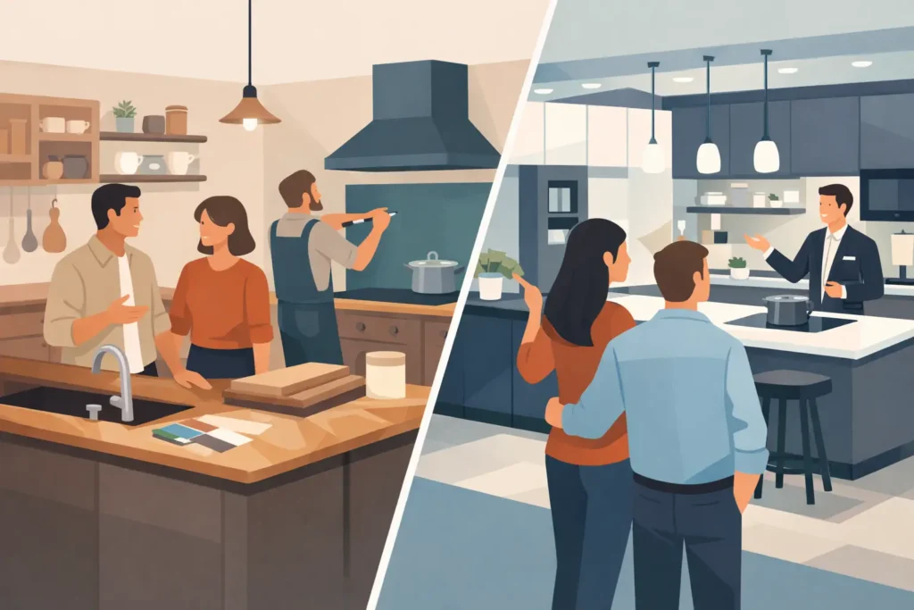 Bespoke Kitchen or Showroom Kitchen?