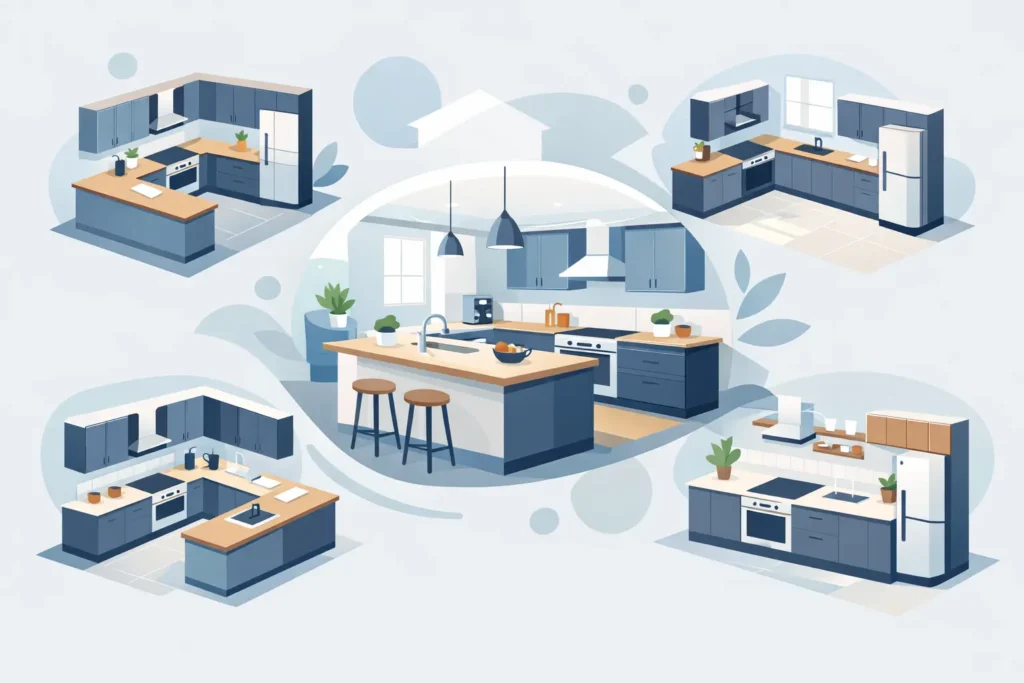 Best Fitted Kitchen Layouts for Your Home