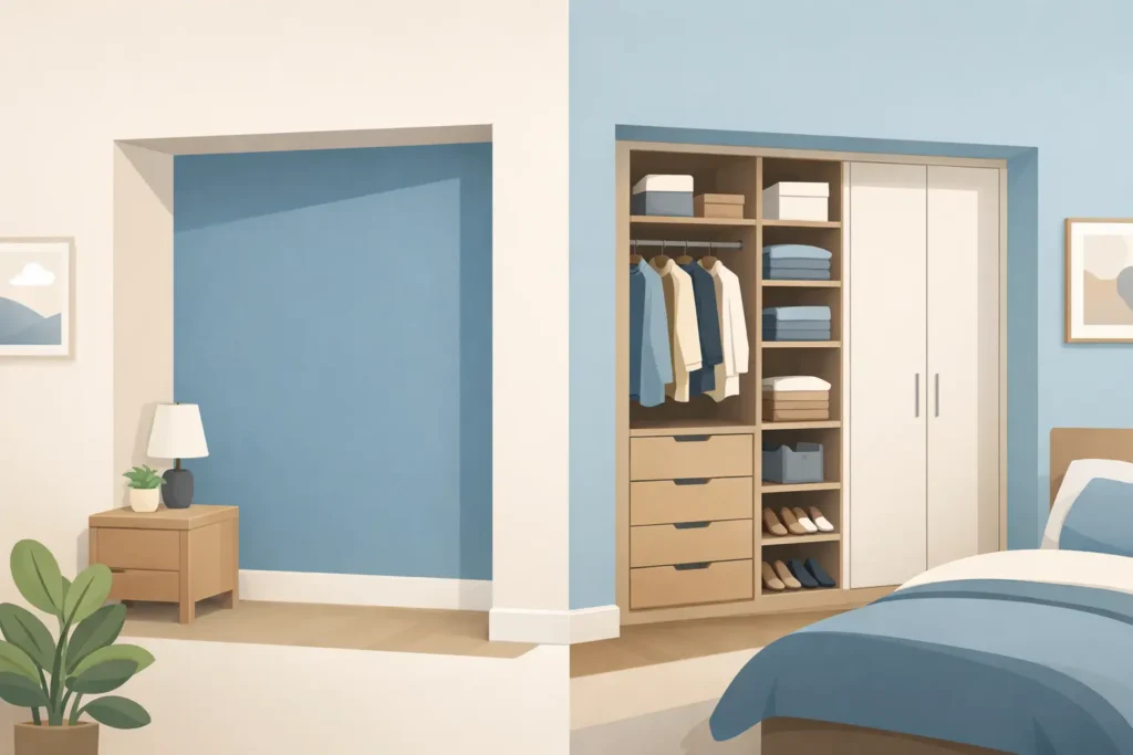 Can Fitted Wardrobes Fit Alcoves?