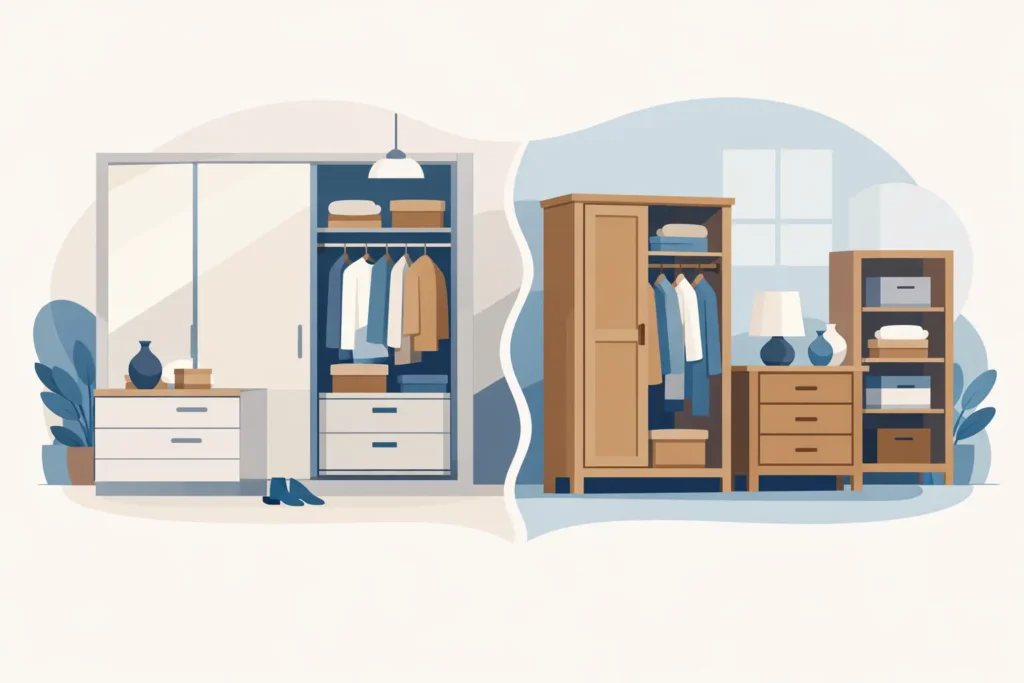 Fitted Wardrobes or Freestanding Storage?