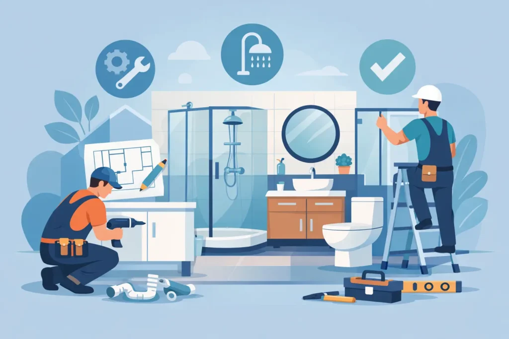How Bathroom Installation Projects Run