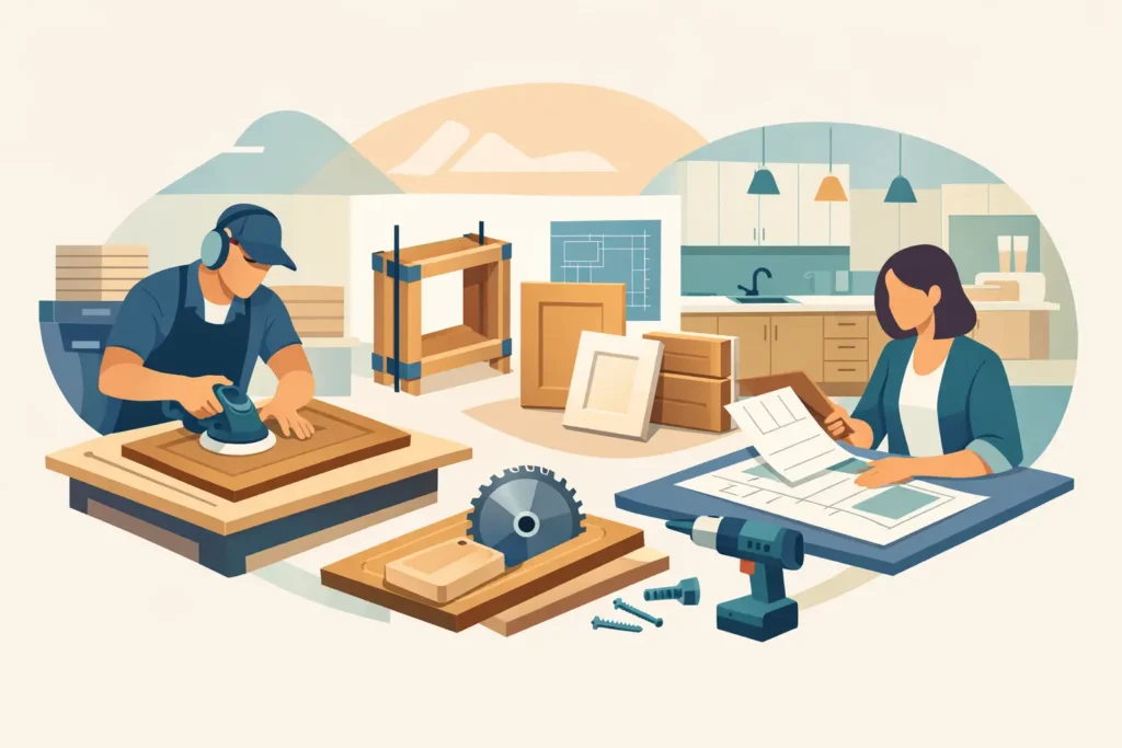 How Custom Kitchen Cabinets Are Made