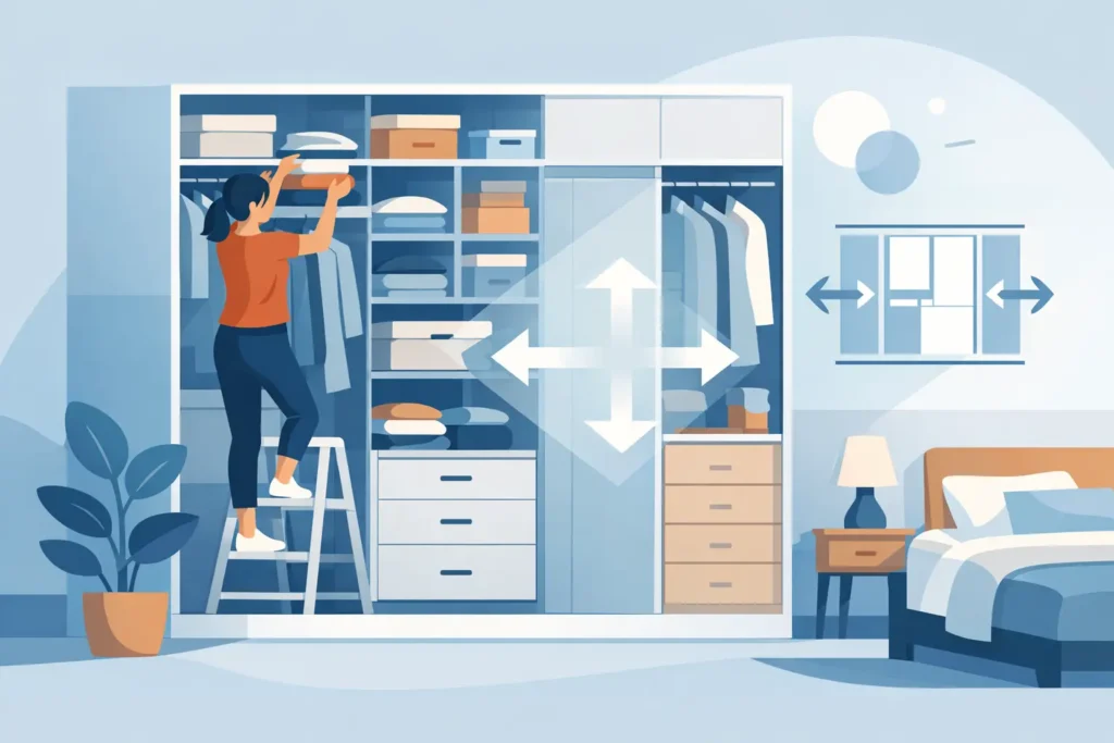 How Fitted Wardrobes Maximise Space