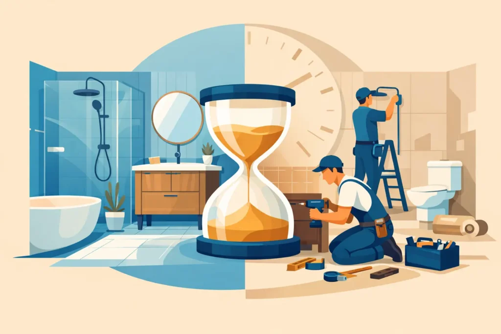 How Long Bathroom Fitting Takes in Real Homes