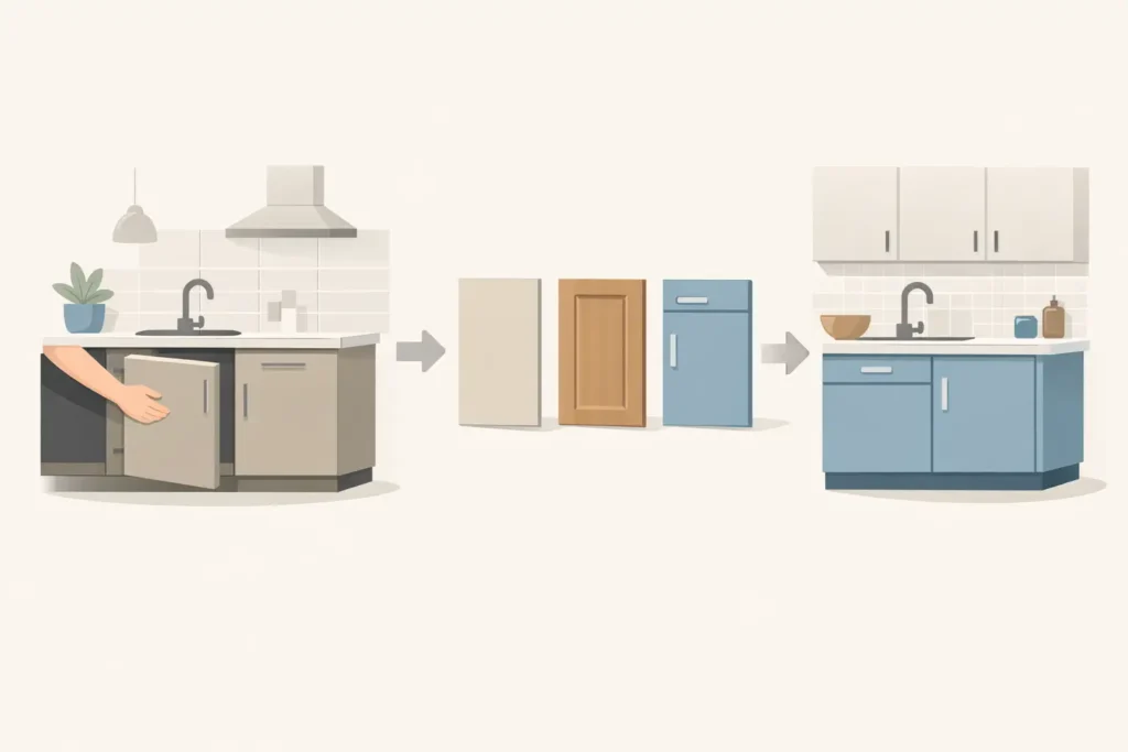 How Replacement Kitchen Doors Work