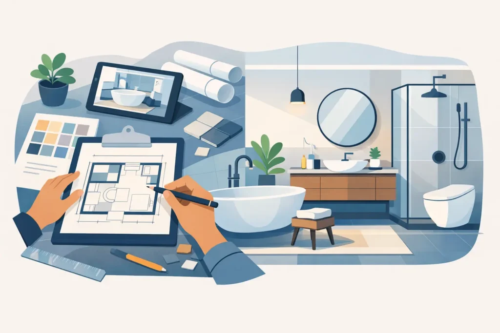 How to Design a New Bathroom Properly