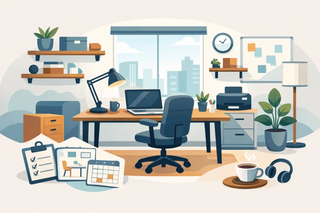 How to Plan a Home Office That Works Hard