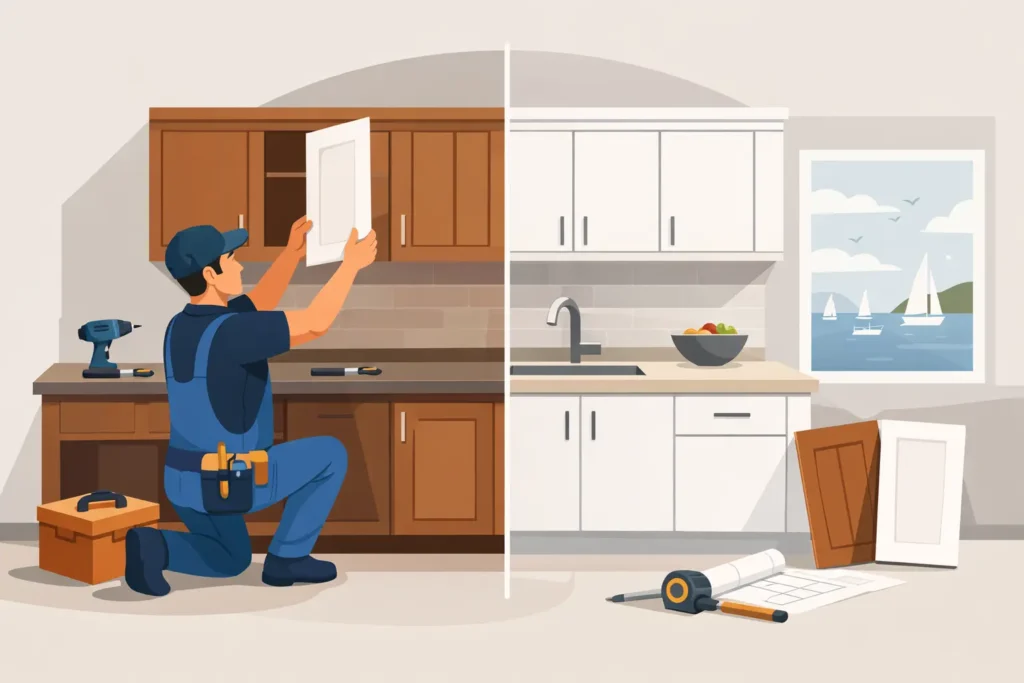 Kitchen Door Replacement Service in Poole