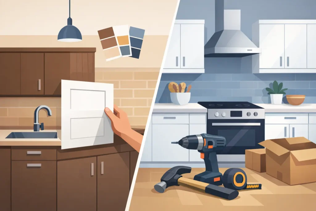 Kitchen Refacing vs Replacement: Which Fits?