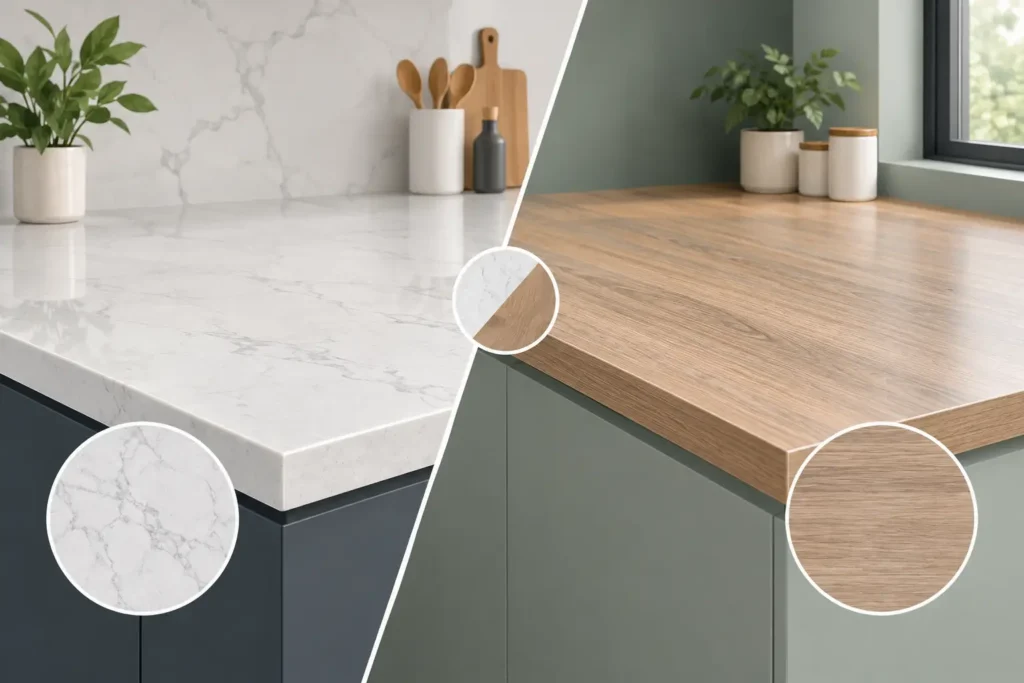 Quartz Versus Laminate: Which Worktop Fits?