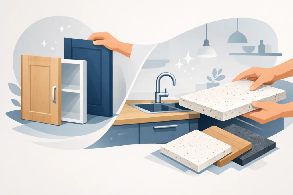 Replacement Kitchen Doors and Worktops