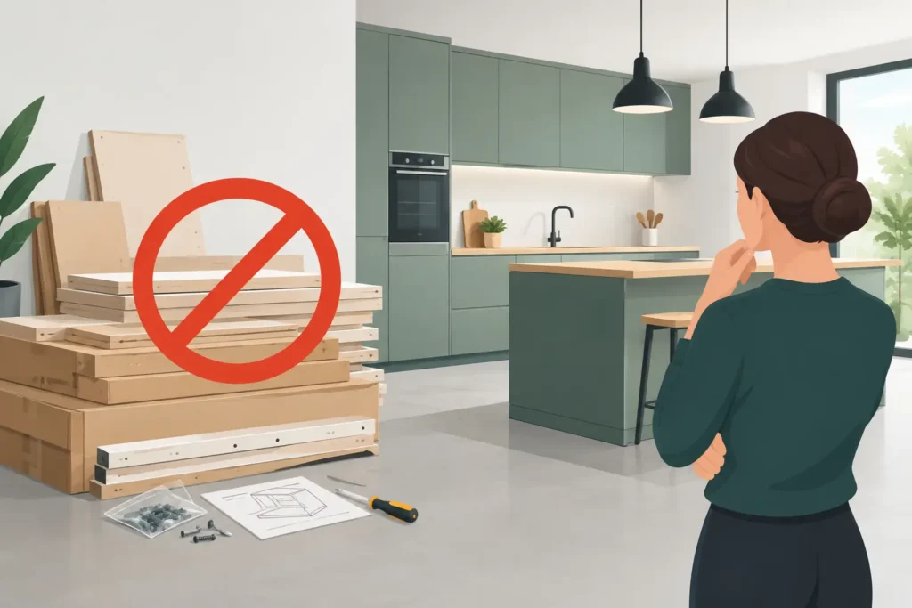 Why We Don't Provide Flat Pack Kitchens Locally